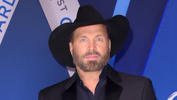 NASHVILLE, TN - NOVEMBER 08: Musical artist Garth Brooks attends the 51st annual CMA Awards at the Bridgestone Arena on November 8, 2017 in Nashville, Tennessee.  (Photo by Michael Loccisano/Getty Images)