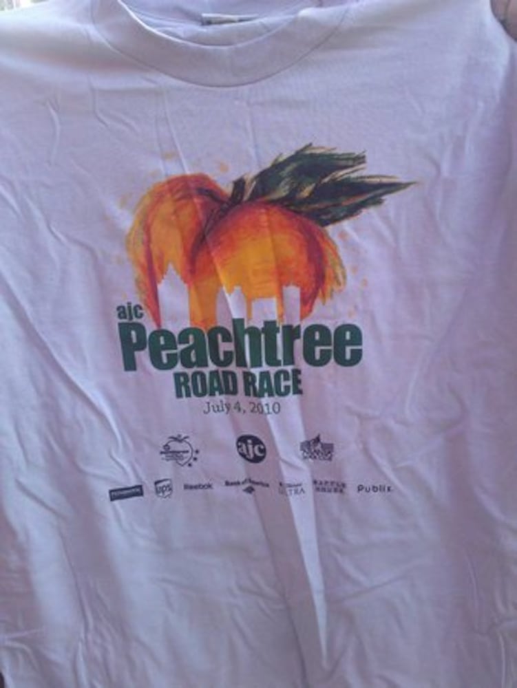 Peachtree Road Race: 2010s T-shirts