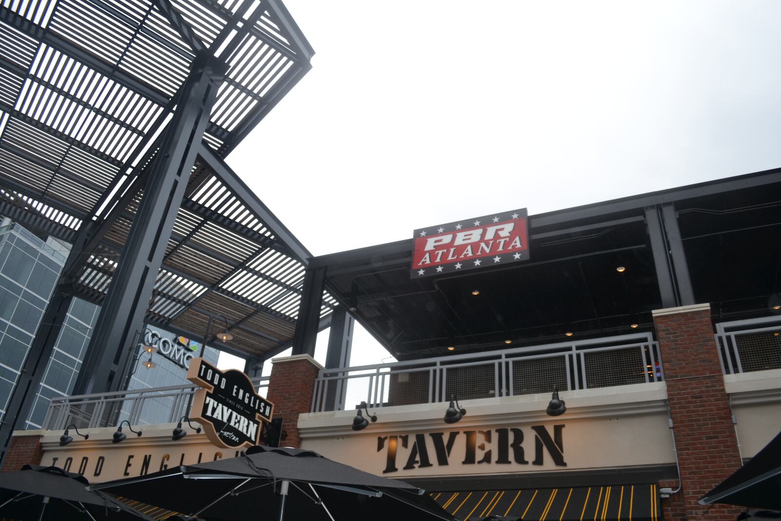 May 5, 2017: PBR Atlanta, the cowboy-style bar featuring a mechanical bull and dancing, is located above Todd English Tavern in the Battery Atlanta. (COURTNEY MARTINEZ/AJC)