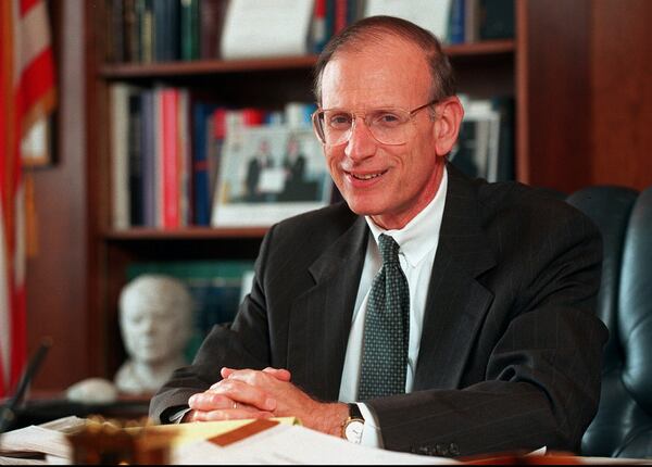 Atlanta native Stuart Eizenstat. AJC Staff Photo/Rick McKay/Washington Bureau