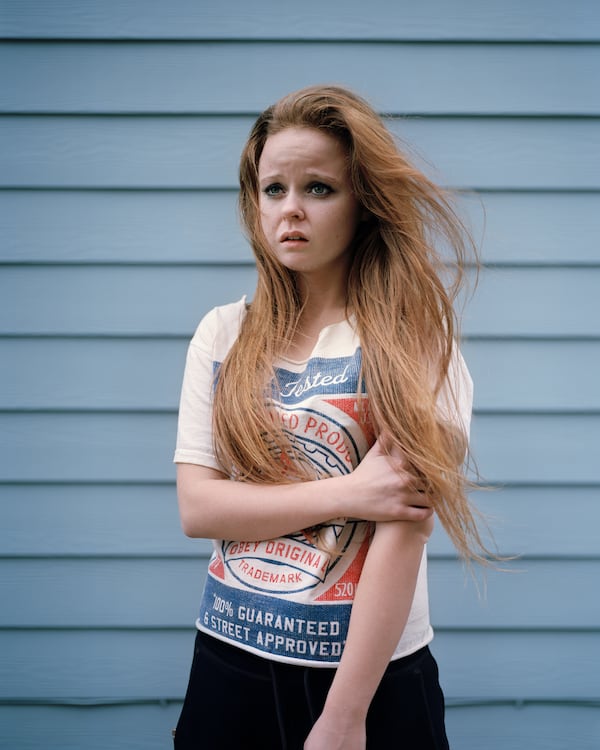 This portrait by Jill Frank, called "everyone who woke up at the yellow house," is part of the "Underexposed" exhibit at the High Museum, focusing on female photographers. Courtesy: High Museum of Art