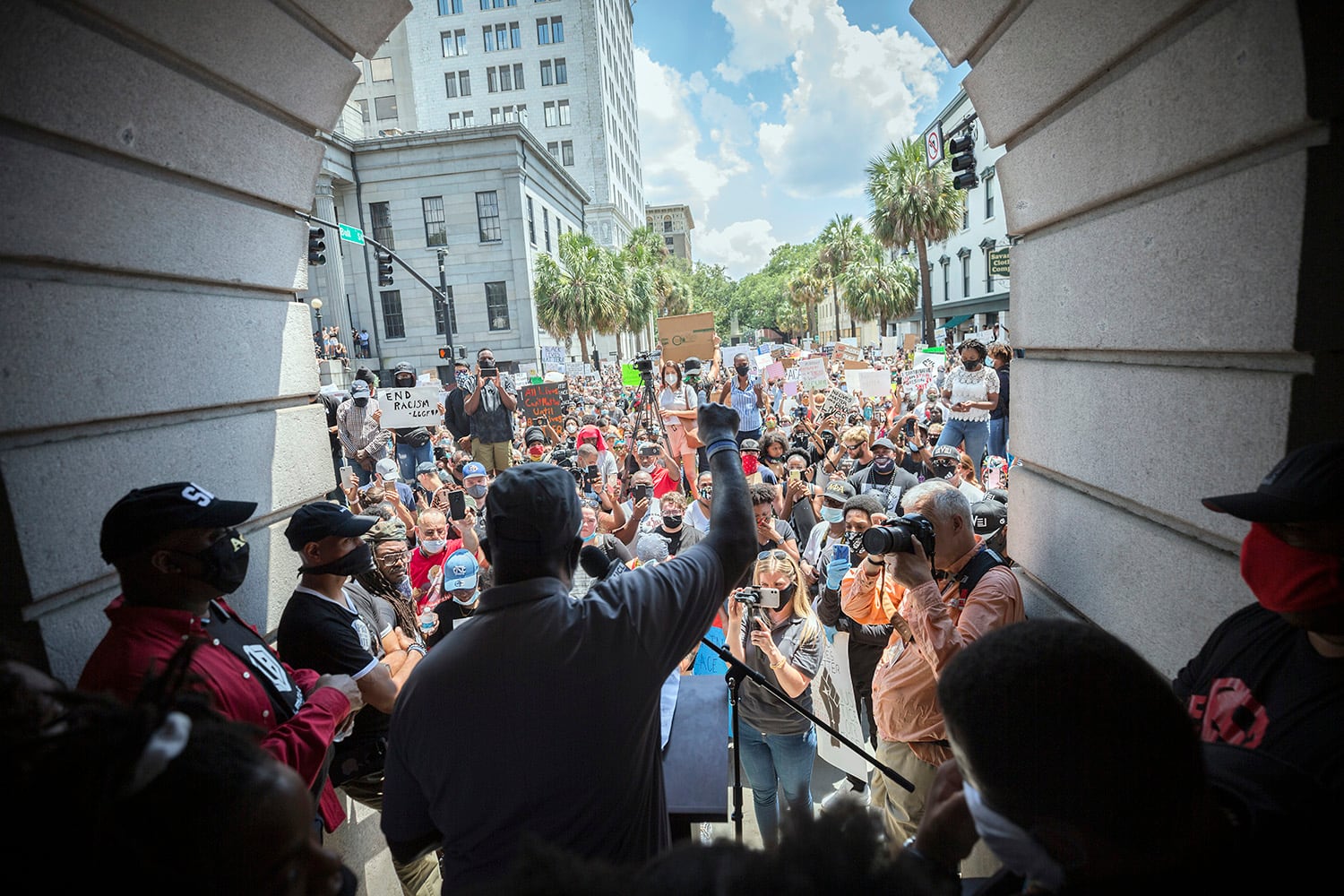 Photos: The protests in Savannah