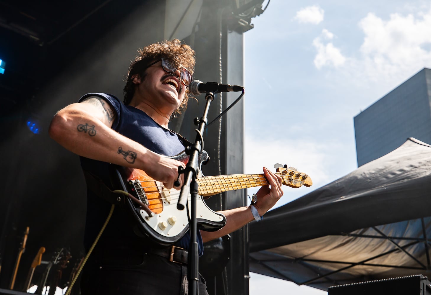 230102 Atlanta, Ga: Wine Lips amped up the day with an energetic punk set to the Criminal Records Stage.Photo taken Friday May 3, 2024 at Central Park, Old 4th Ward. AAJC 050324 shaky day one (RYAN FLEISHER FOR THE ATLANTA JOURNAL-CONSTITUTION)