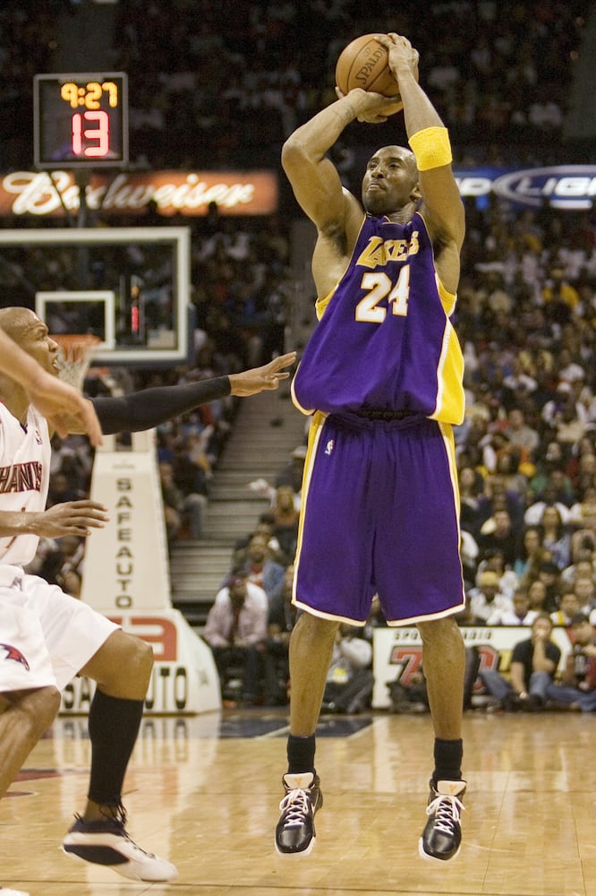 Photos: Kobe Bryant through the years against the Hawks