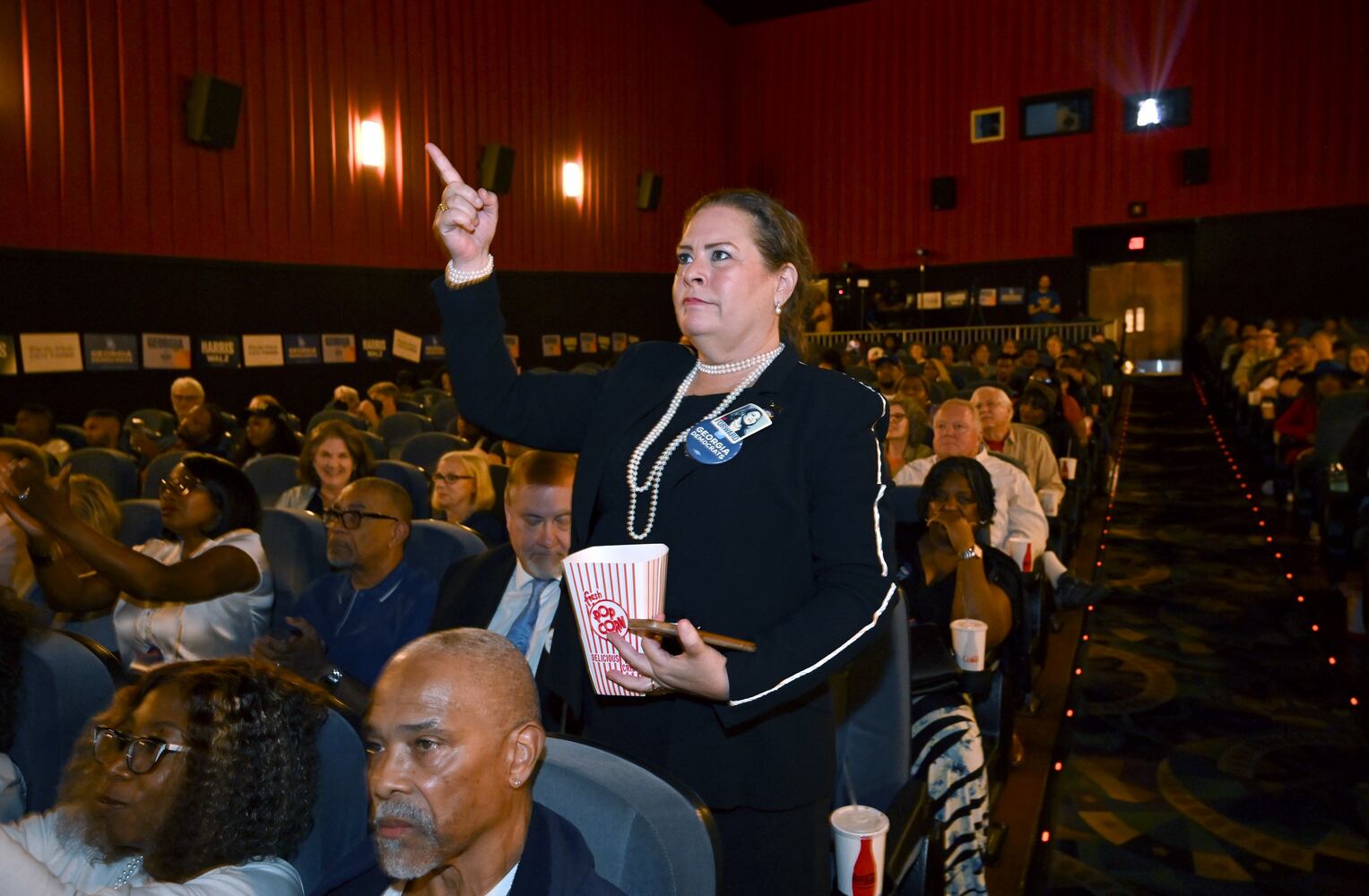 Democrat Debate watch party