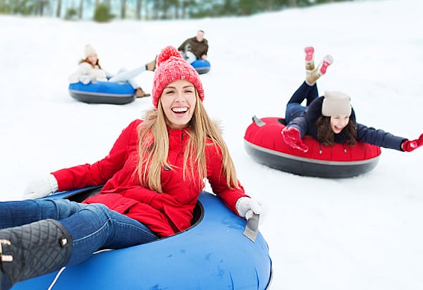 License To Chill at Margaritaville Lanier Islands includes snow tubing, a fire pit and more.