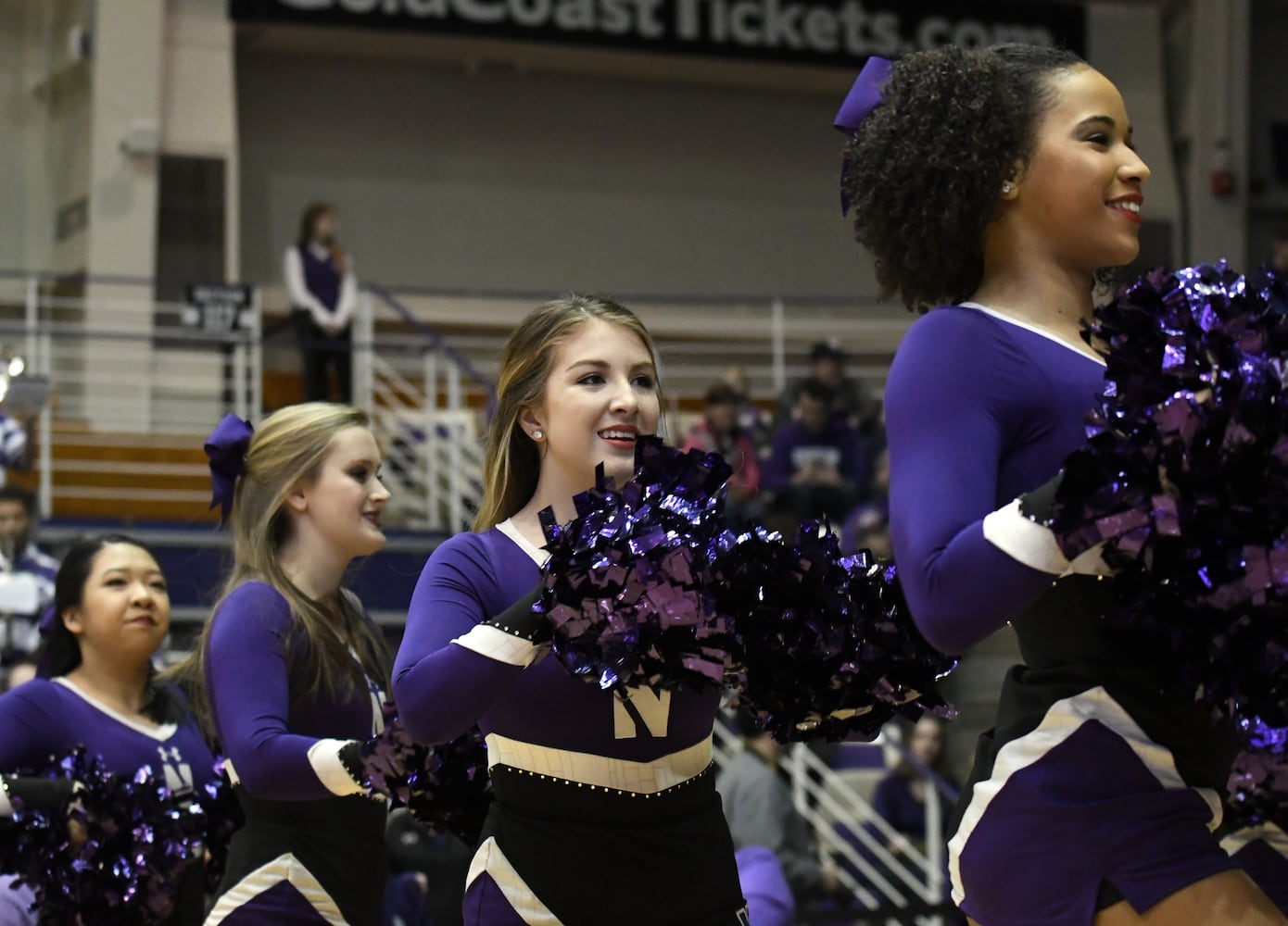 NCAA cheerleaders