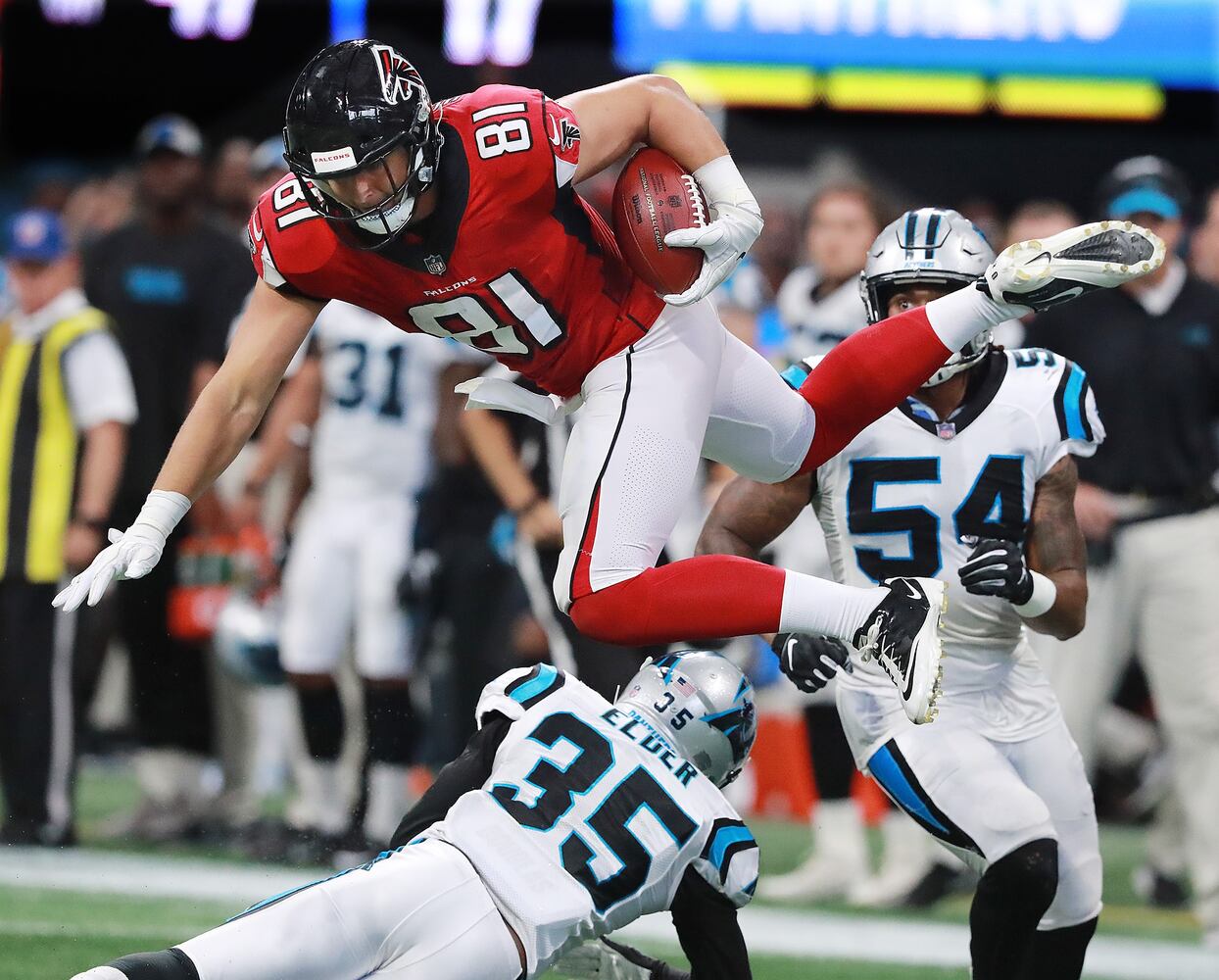 Photos: Falcons defeat Panthers, 31-24