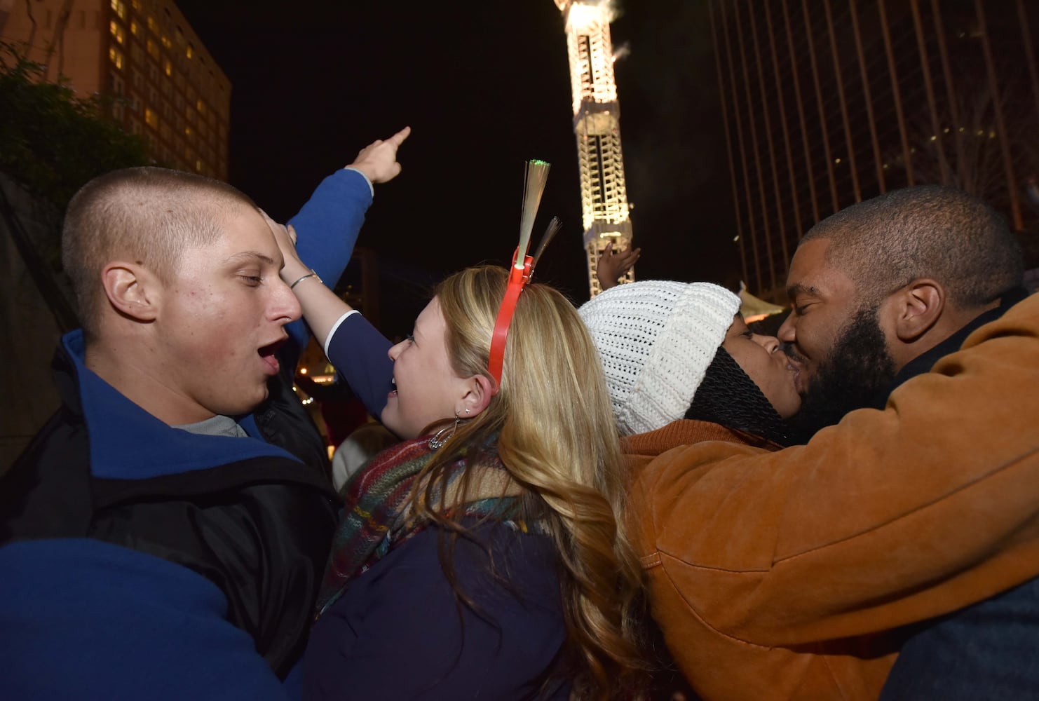 New Year's Eve Peach Drop in Atlanta