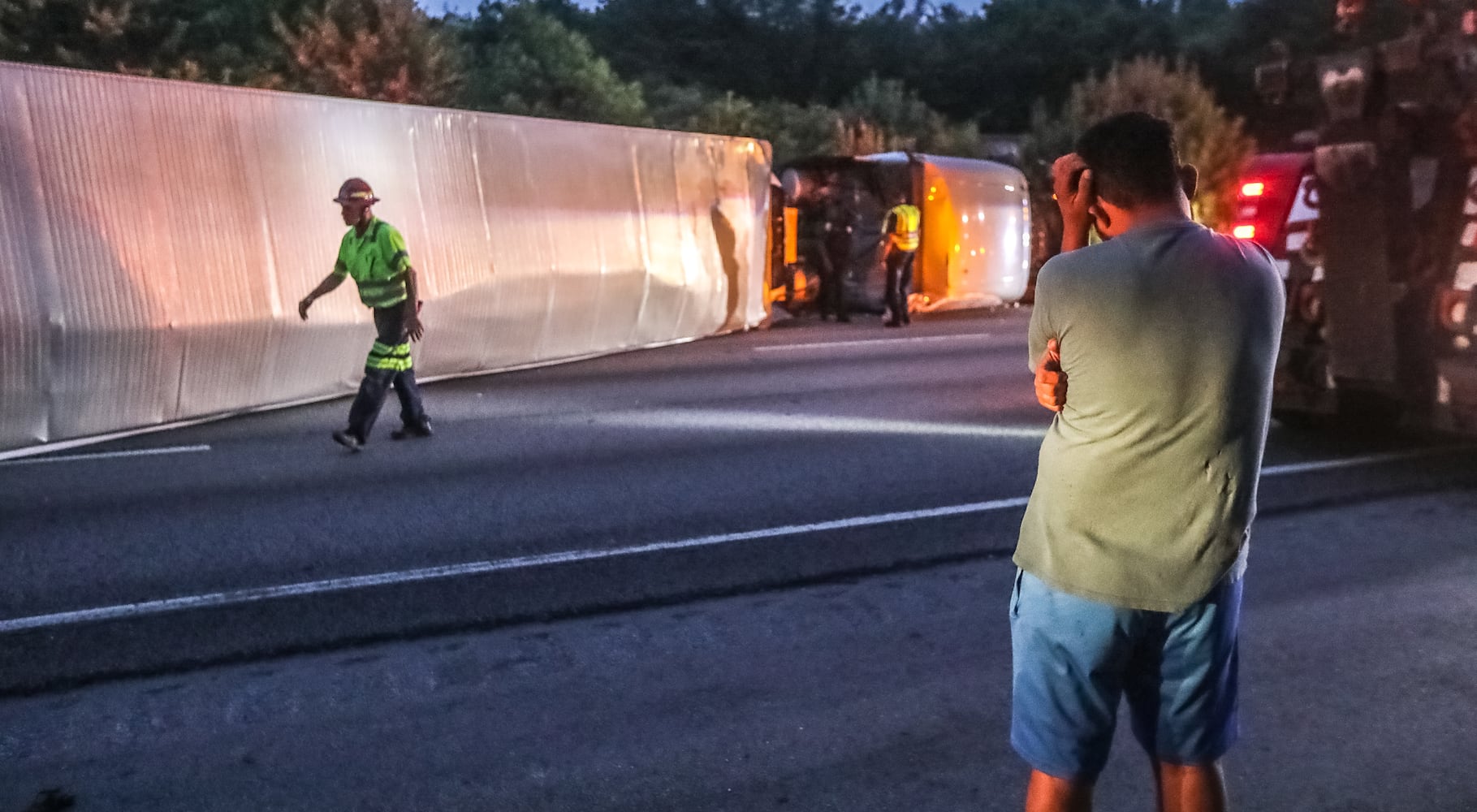 I-285 crash at I-85