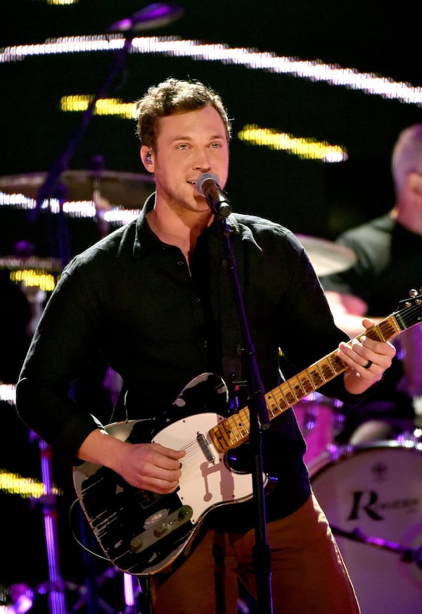 NASHVILLE, TN - OCTOBER 18:  Singer-songwriter Phillip Phillips performs onstage at the 2017 CMT Artists Of The Year on October 18, 2017 in Nashville, Tennessee.  (Photo by Rick Diamond/Getty Images for CMT)