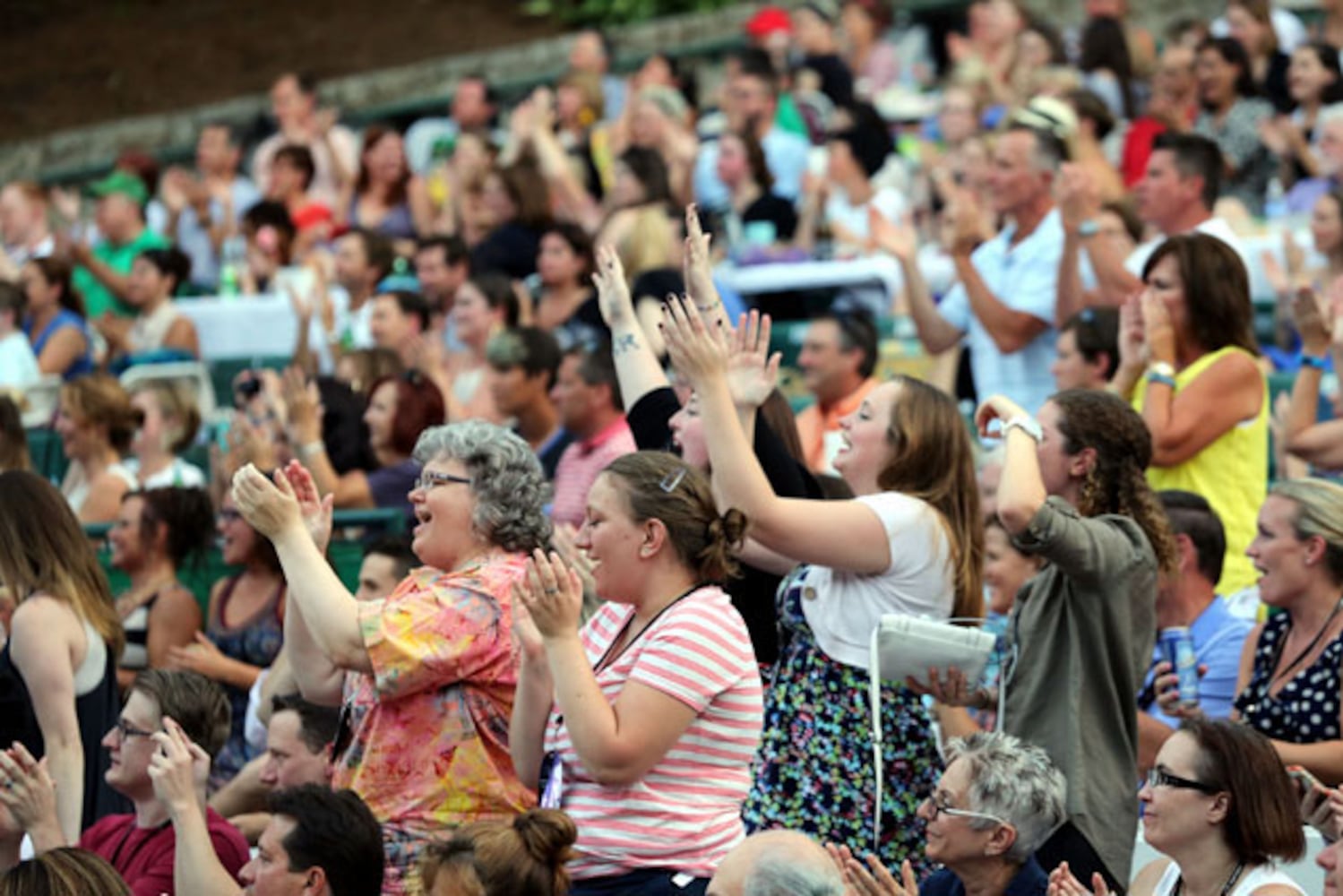 Idina Menzel performs at Chastain Park