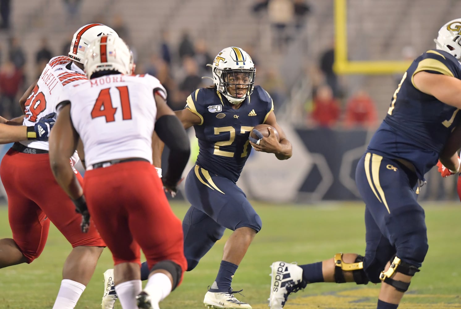 Photos: Jackets host Wolfpack in Thursday night game