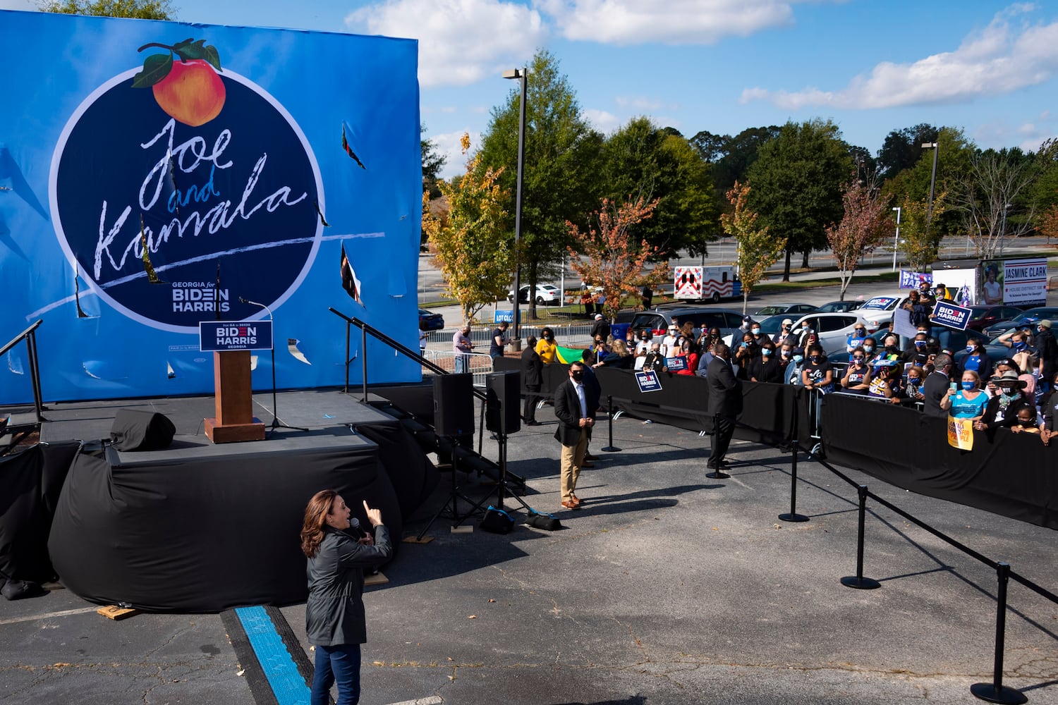 Kamala Harris in Gwinnett