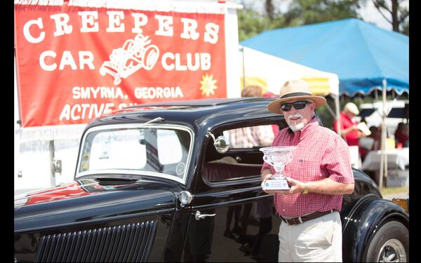 Mike Garrett, 75, won the inaugural AJC Creepers Club Cup.