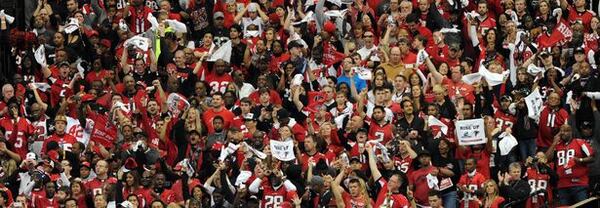 The Falcons noisegate scandal could be winding down. (By Johnny Crawford/ AJC)