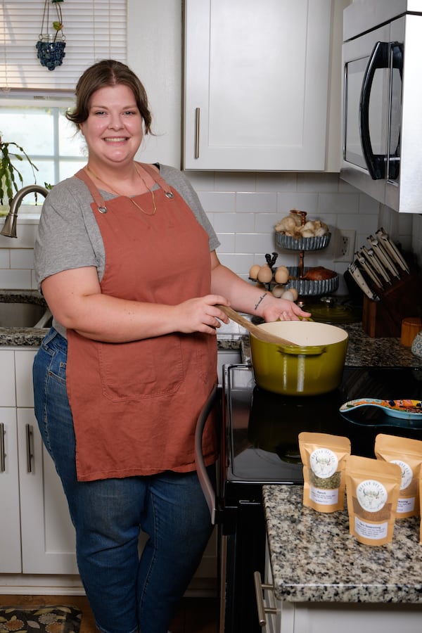 Taylor Mead created spice blends when she was cooking for herself in college, and now she sells those blends through Better Off Fed. (Courtesy of Brandon Amato/Better Off Fed)
