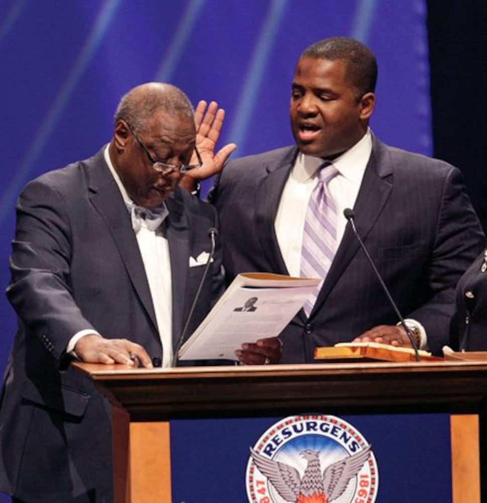 Kasim Reed becomes Atlanta's 59th mayor