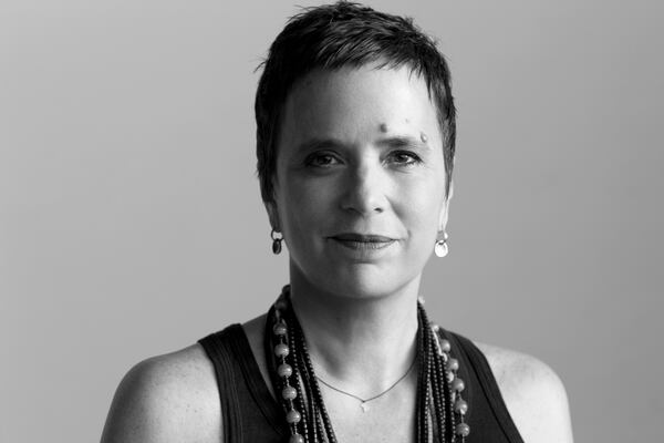 The writer known as V (formerly Eve Ensler), will appear Sunday, Oct. 8, during the 25th anniversary celebration of V-Day at the Carter Center. Photo: B. Lacombe