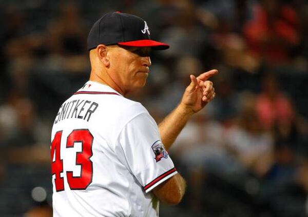 The Braves are 6-7 since Brian Snitker replaced fired manager Fredi Gonzalez. (Getty Images)