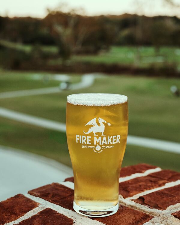 Fire Maker’s Calamity Jane is a light beer named after the famous putter that golf legend Bobby Jones used to win 13 major championships.
Courtesy of Fire Maker Brewing Co.