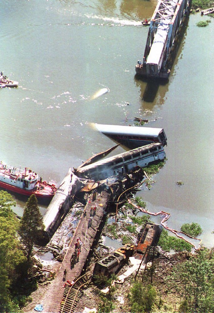 1993 - Big Bayou Canot train wreck