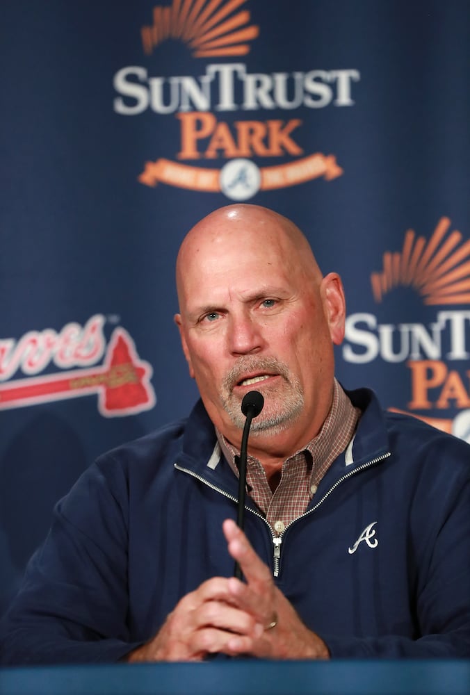 Photos: Braves’ Snitker recognized as NL’s best manager