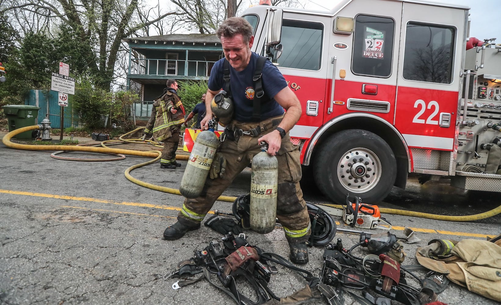 NW Atlanta Apartment Fire