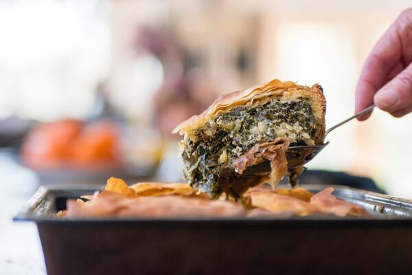 spanakopita. CONTRIBUTED BY HENRI HOLLIS