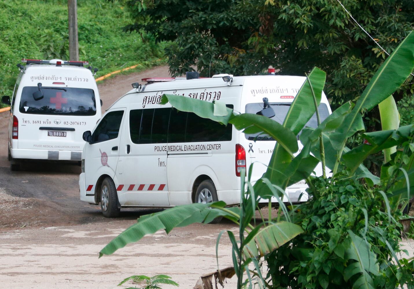 Photos: Rescuers work to free soccer team, coach trapped in Thai cave