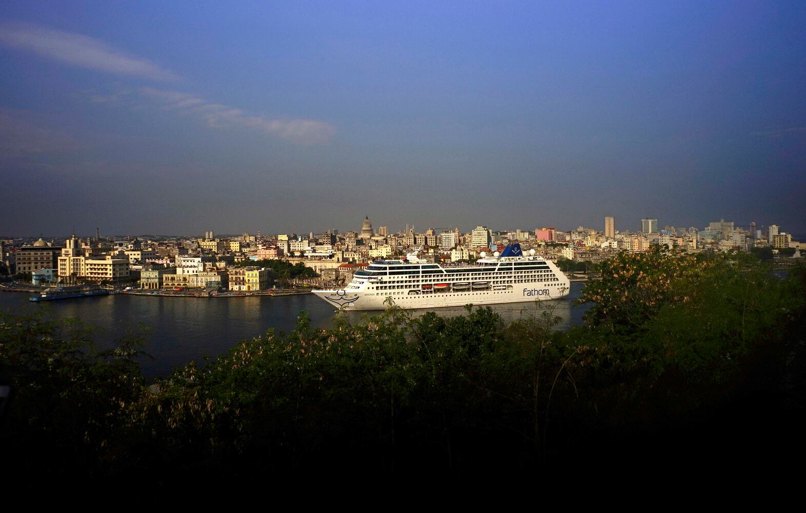 First U.S. cruise in decades arrives in Cuba