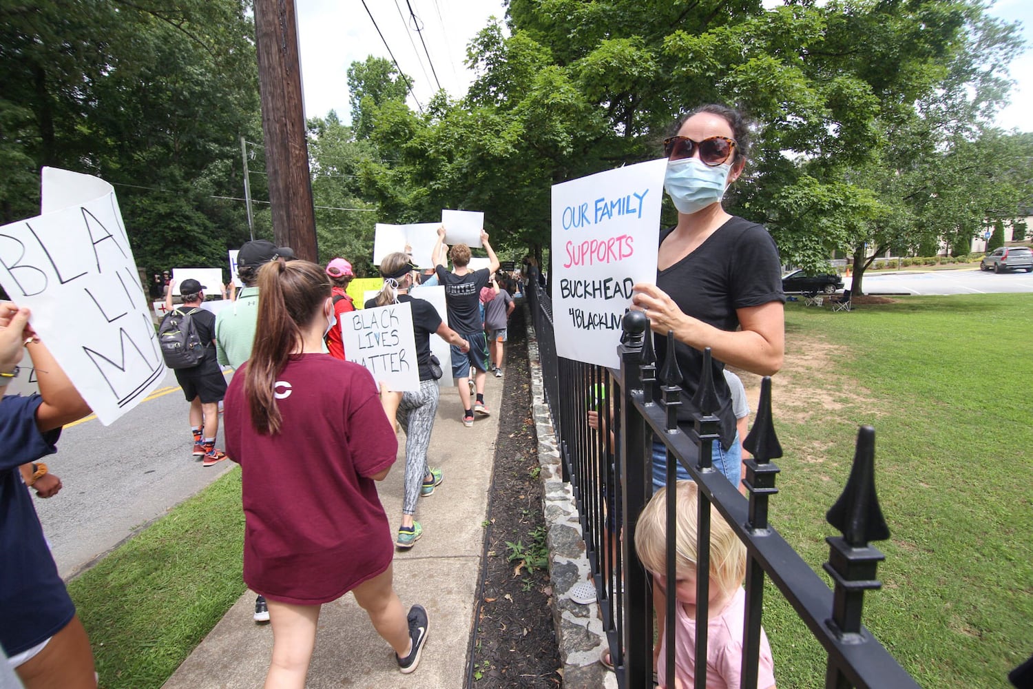 PHOTOS: 10th day of protests in Atlanta