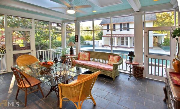 The home at Springdale Road is described as "one of the most elegant homes in Druid Hills."