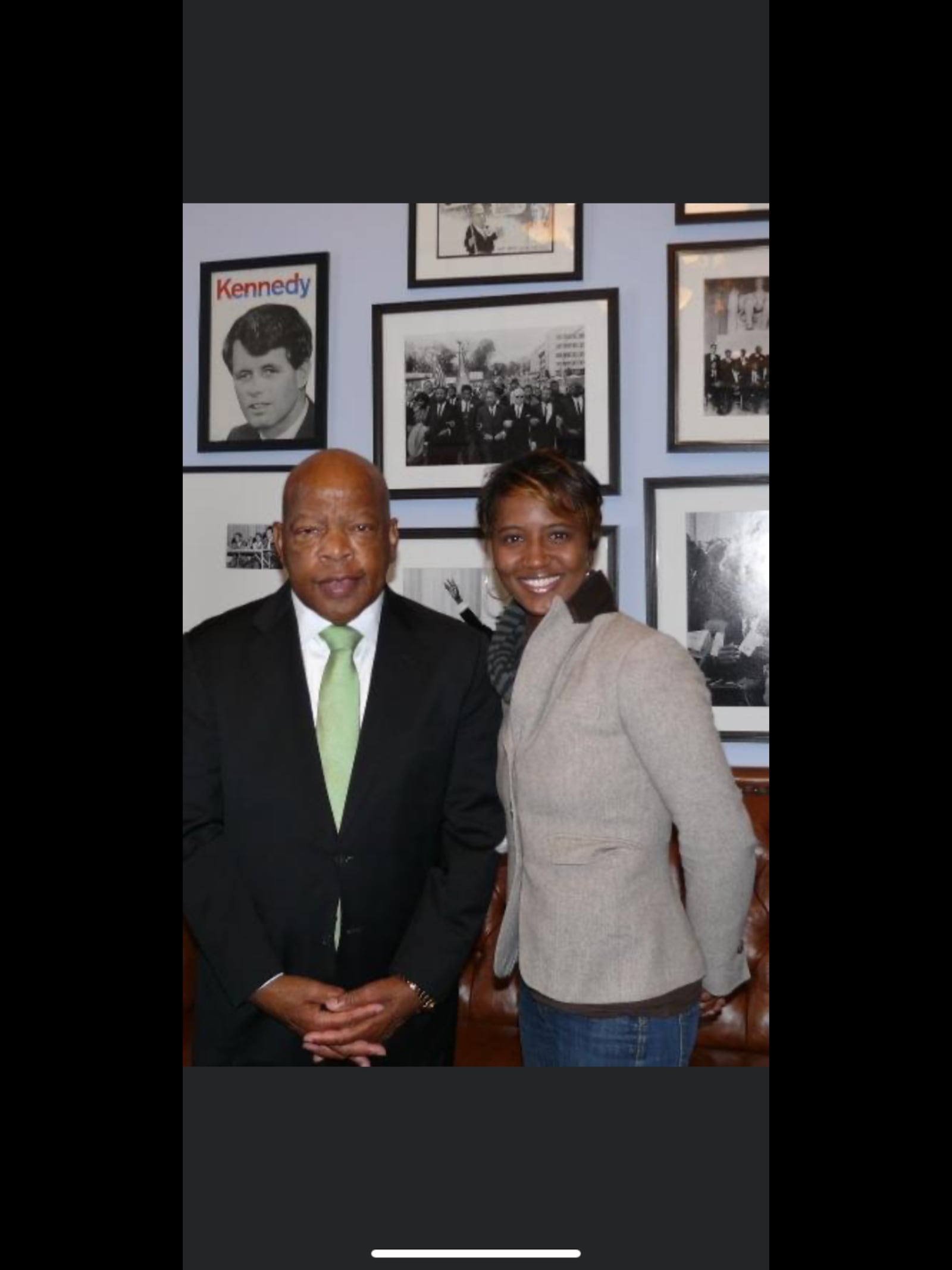 Mitzi Williams and John Lewis