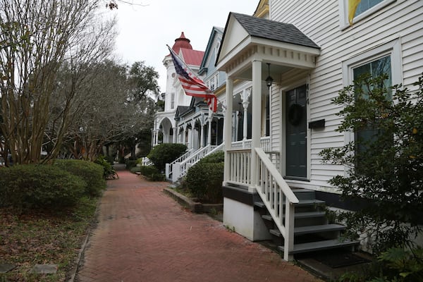 Once a quiet residential area, a combination of short term vacation rentals and inns have turned East Gaston Street into a popular area for visitors to stay while in Savannah.