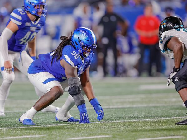 Georgia State's Javon Denis was a 2023 preseason All-Sun Belt selection.