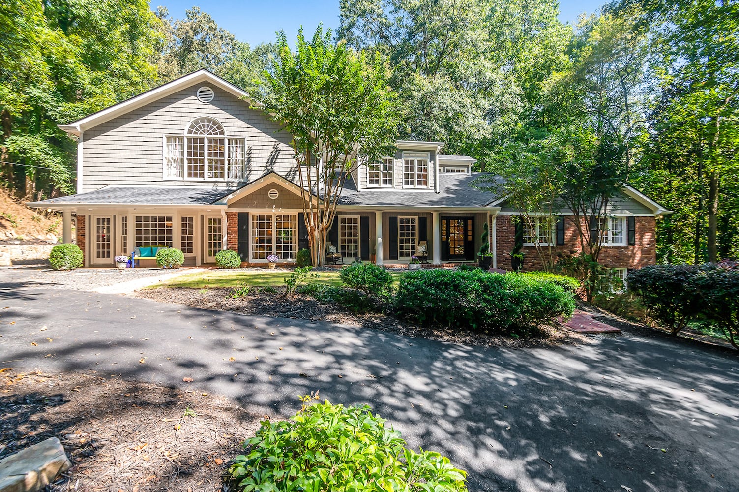 Photos: $1.2M gated Atlanta home features guest apartment, new fire pit