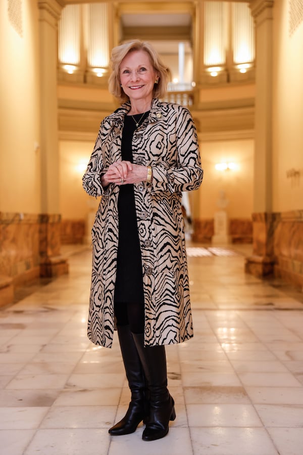 Rep. Katie Dempsey, R-Rome, poses for a photo at the Georgia State Capitol on Monday, March 10, 2025. (Natrice Miller/ AJC)