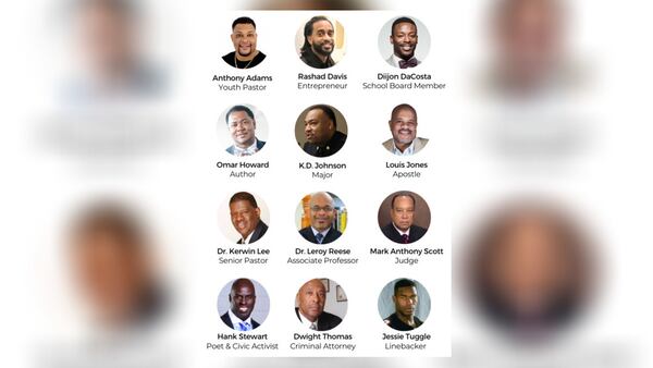 This is the list of panelists who will speak at the 2020 "Lock-in for Life" event in DeKalb County.