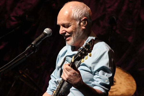 Peter Frampton will play Atlanta on his final tour in August. Photo: Melissa Ruggieri/Atlanta Journal-Constitution