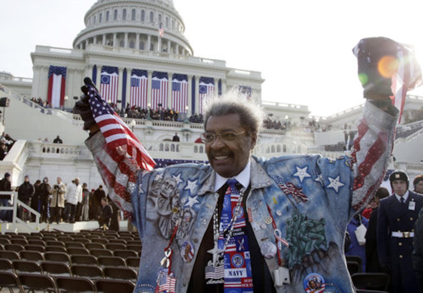 Celebrities at Obama's inauguration