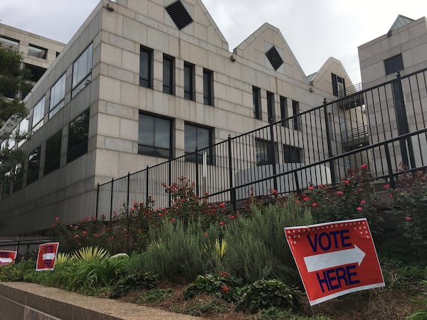 Fulton County Government Center on Oct. 17, 2018.