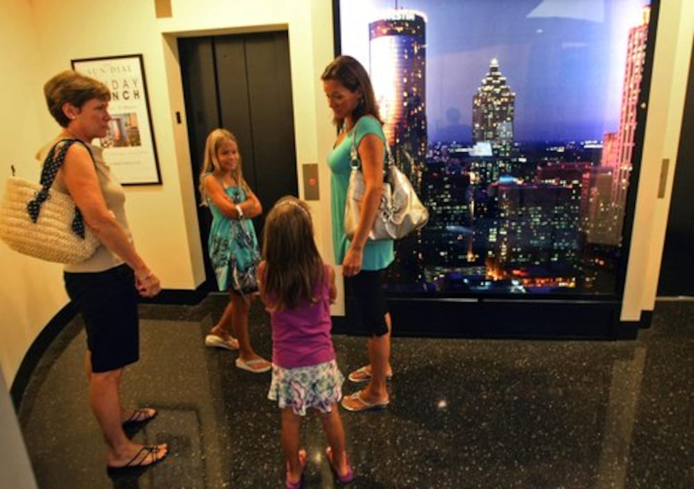 Westin Peachtree Plaza's scenic elevator reopens