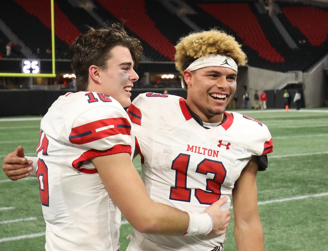 Photos: Day 2 of HS state title games at Mercedes-Benz Stadium