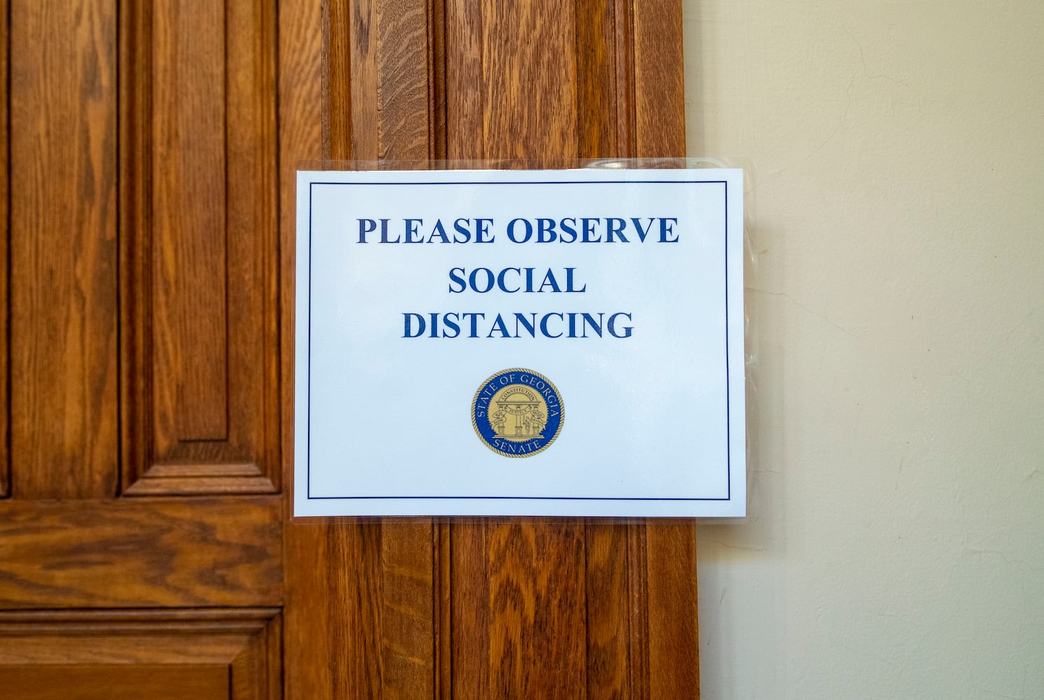 PHOTOS: Georgia lawmakers return to Capitol after coronavirus