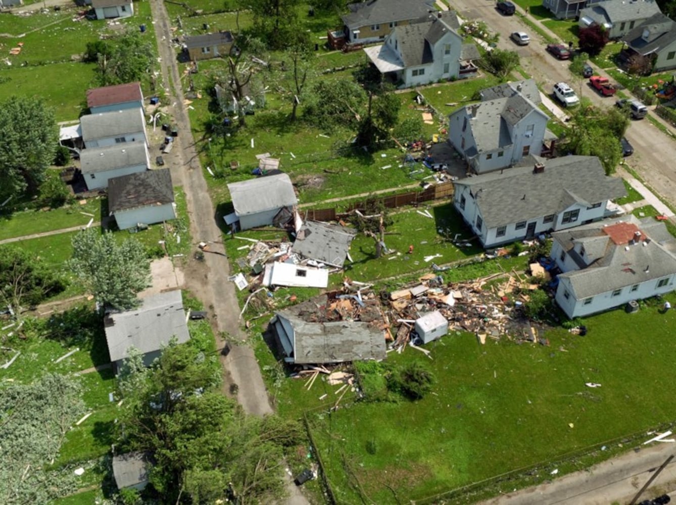 Photos: Tornadoes sweep through Ohio's Miami Valley, causing injuries, destruction