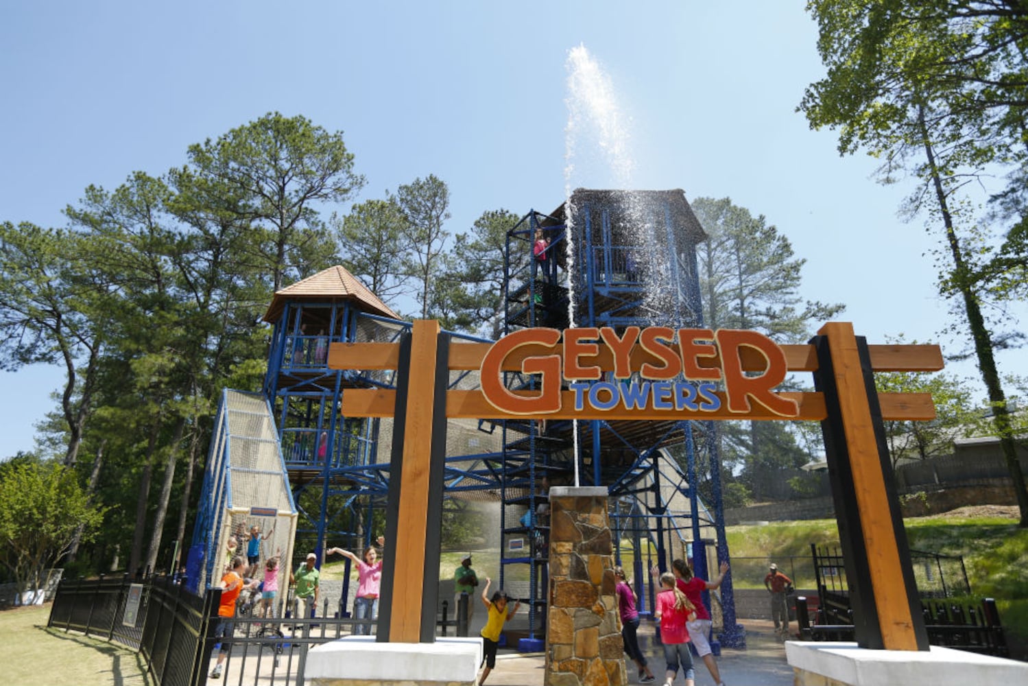 Stone Mountain Geyser Towers