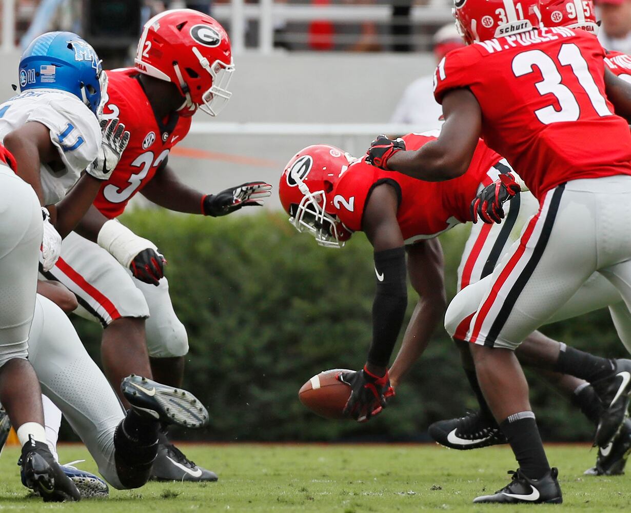 Photos: Bulldogs crush Middle Tennessee too