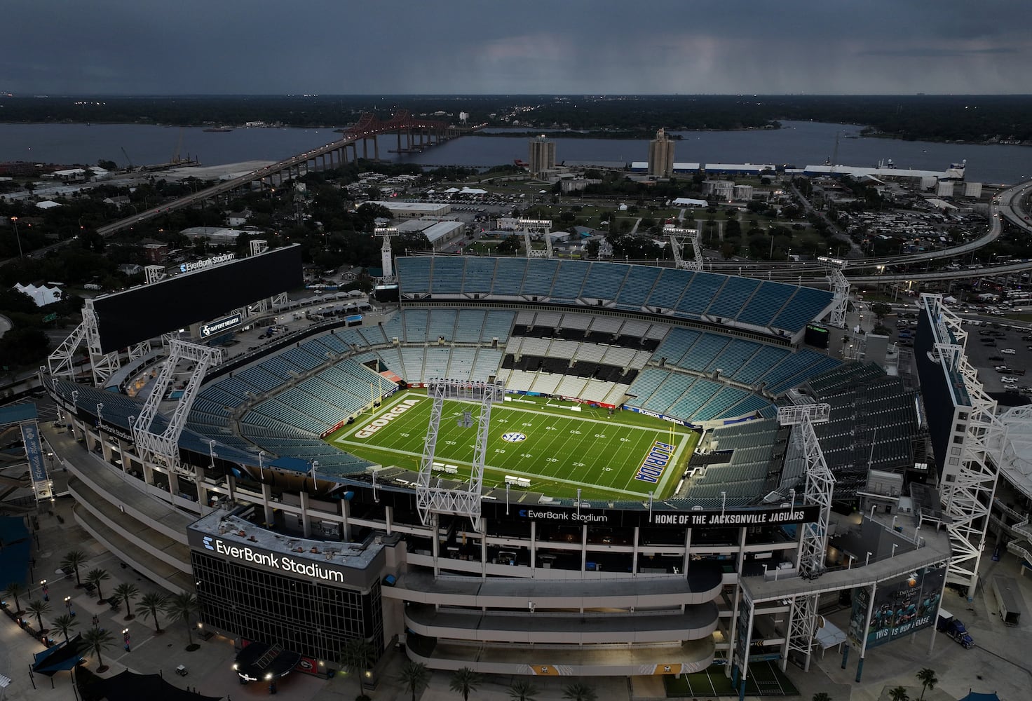 Georgia vs Florida tailgating