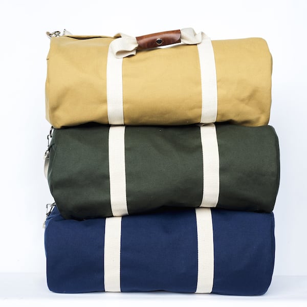 Duffel bags from Elk Head Clothing would be great for dad for a summer trip. CONTRIBUTED